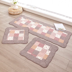 Pure Cotton Car Seat Cushion Three-Piece Set for All Seasons, Original Single-Piece Non-Slip Seat Cushion Without Backrest, Single-Piece Car Seat Cushion