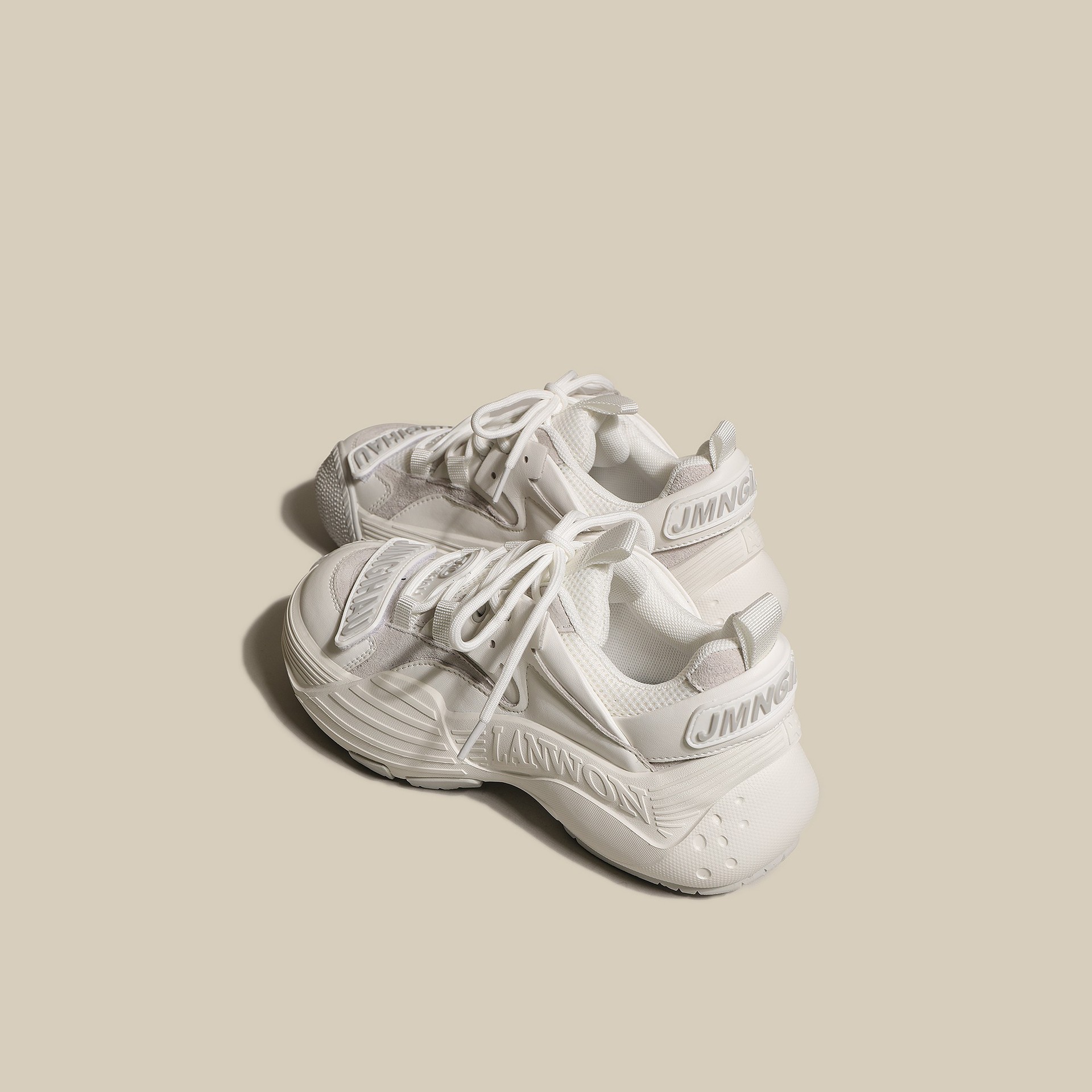 Hässliche süße Papa-Schuhe mit dicker Sohle für Damen im Frühjahr und Sommer, neues Nischendesign, lässig, alle Match-Turnschuhe, kleine weiße Schuhe_voghion.com