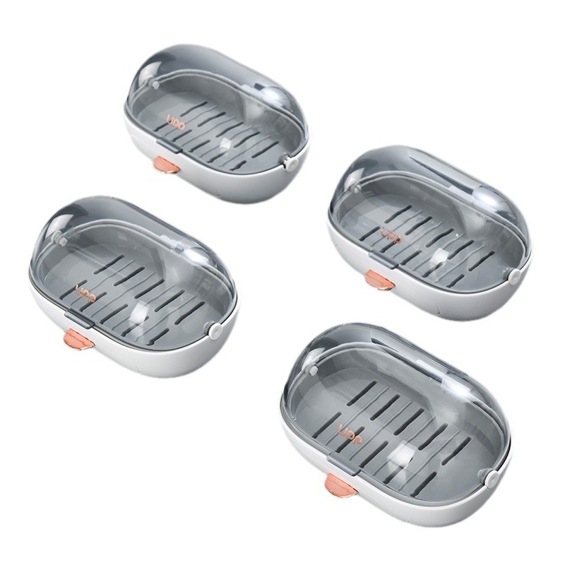 Plastic soap holder, drying rack