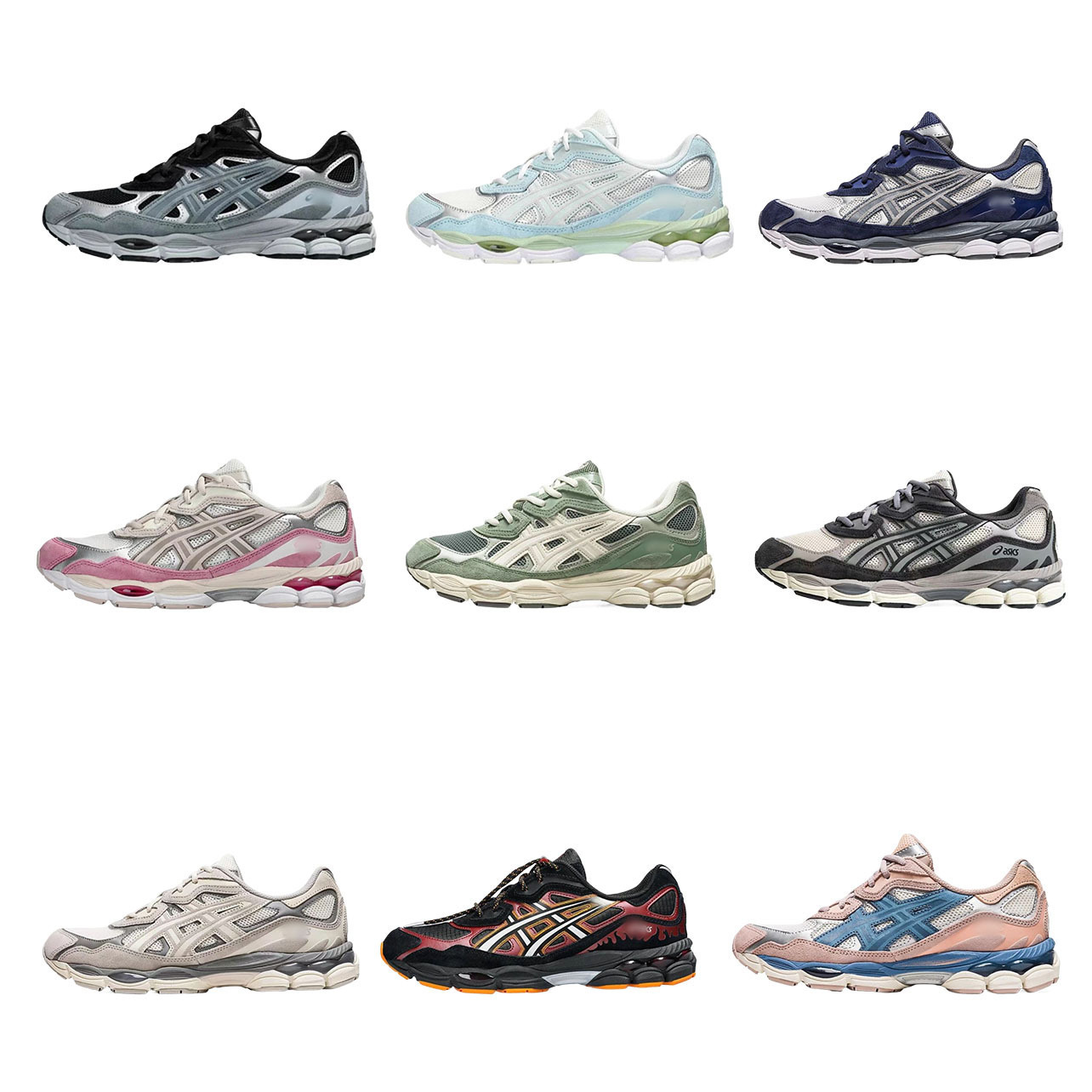 Putian Shoes Arthur Gel-Nyc Running Shoes Wear-Resistant Non-Slip Cushioning Support Retro Versatile Unisex Sports Shoes