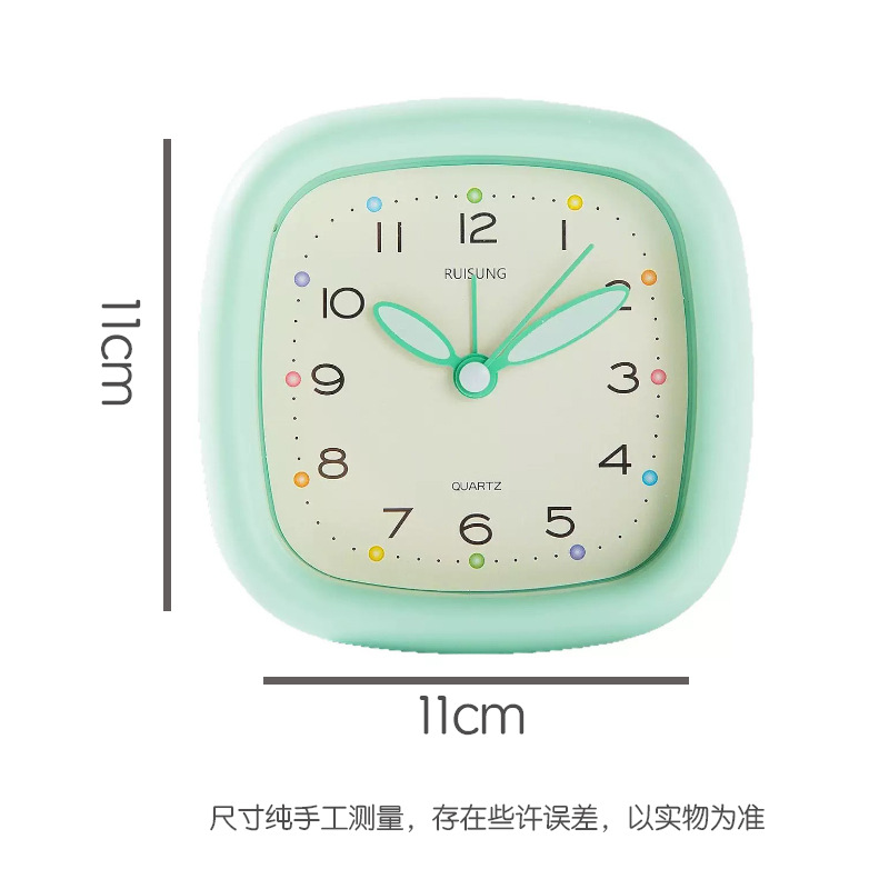 2025 nuevo lindo reloj de despertador especial para estudiantes despertar artefactos del dormitorio de niños silencioso tiempo de caminata reloj de escritorio