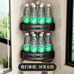 Punch-free Bathroom Shelf for Toilet—Space Aluminum Triangular Corner Wall-Mounted Storage for Washroom and Restroom