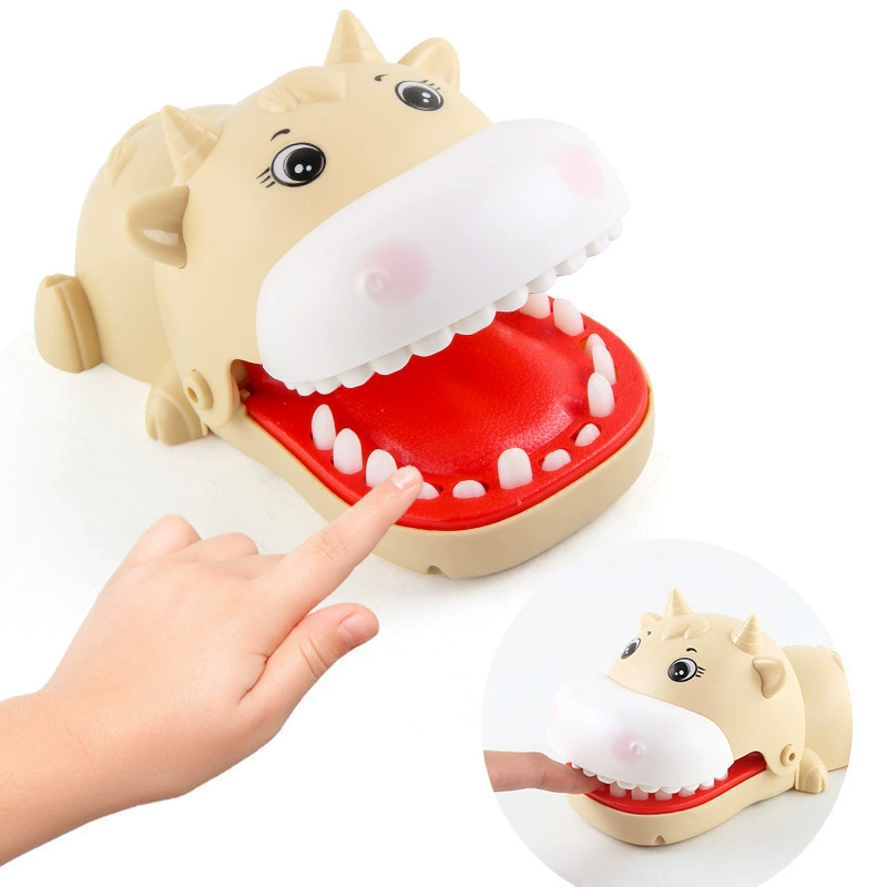 Детские новинки игрушек с blazing fingers, кусание, милые коровы, пародия на игру, кусают руки, милые игрушки коровы