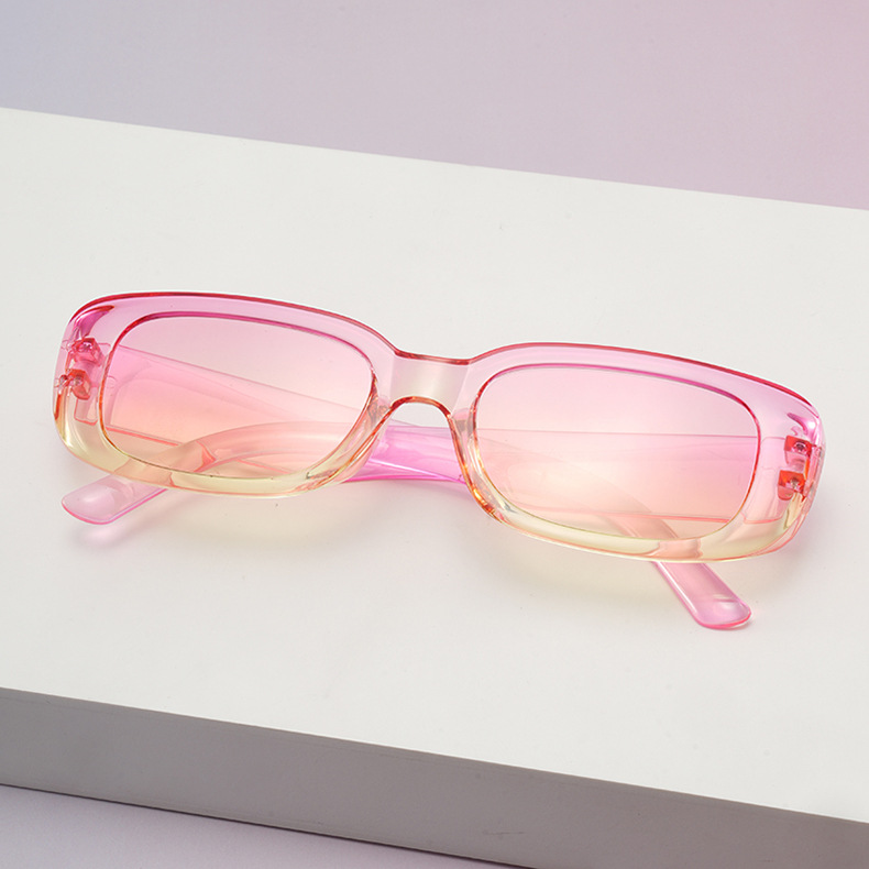 Gafas de sol cuadradas UV400 para hombre y mujer image 55