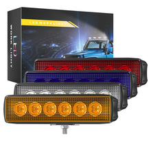 DXZ【不含税价】LED工作灯一字型6英寸18W6珠改装工程射灯日行灯