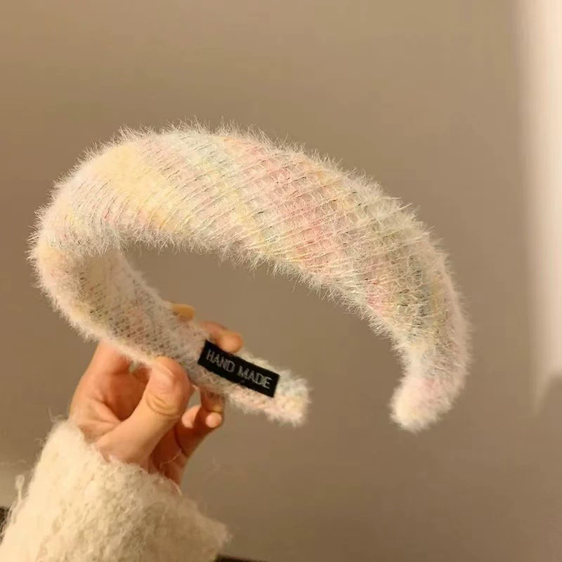 Милая резинка для волос, плюшевые мультяшные большие банты и ушки животных с мини-медвежатами, assorted colors