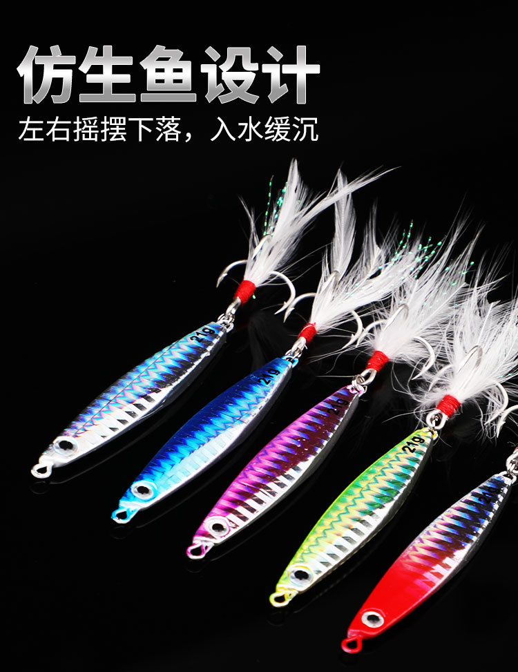 Metal Jigging Jig Spinner Baits Metal Jigging Spoons Fresh Water Bass Swimbait Tackle Gear