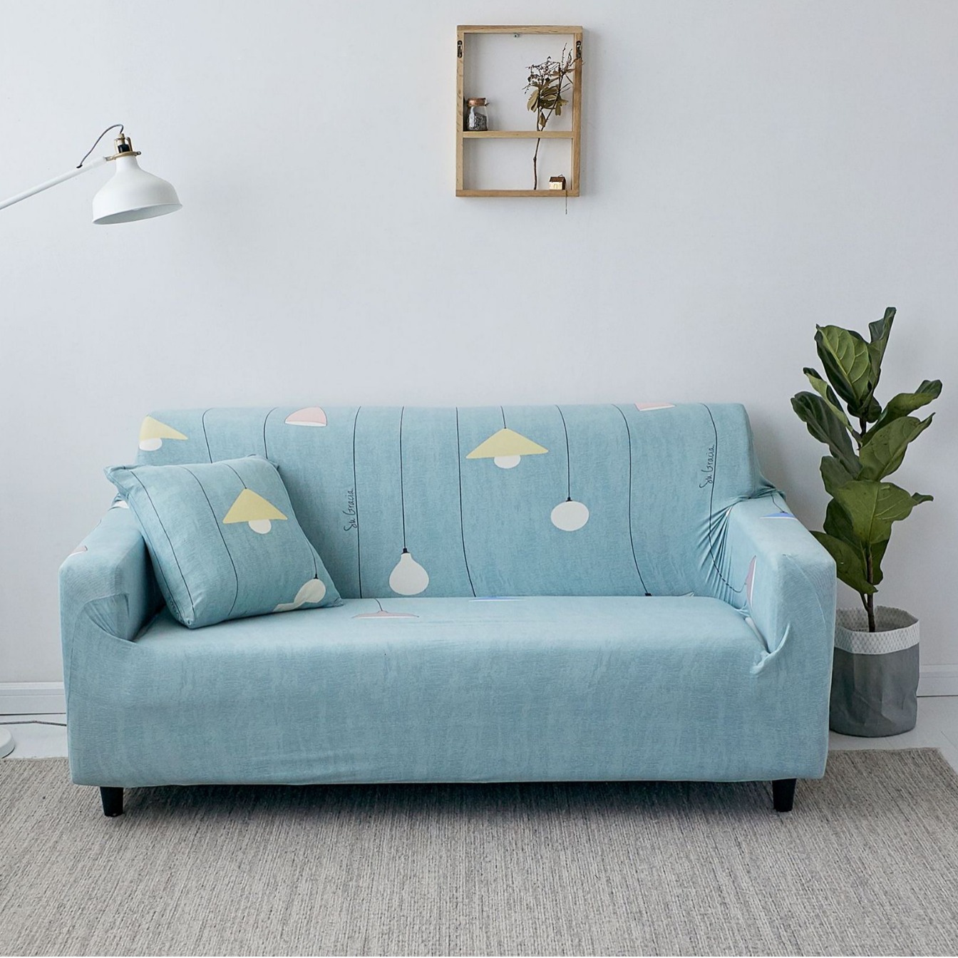 Cross-border elastic sofa cover full cover dust-proof sofa towel fabric leather sofa cushion combination leather sofa cover