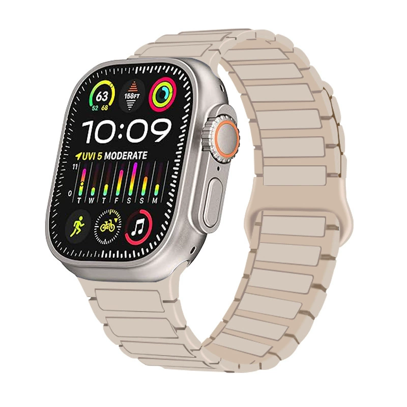 Apple Watch1 ～ 10-я поколение магнитное присасывание галстук резинка магнитное присасывание цикл Apple iwatch ремешок двойной цвет применимый