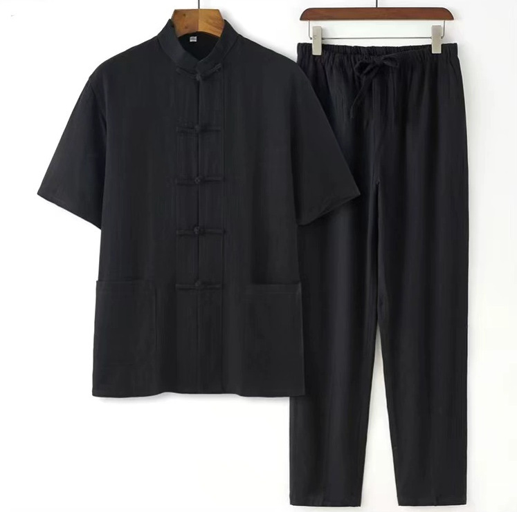 Thin set, Chinese style, cotton and linen