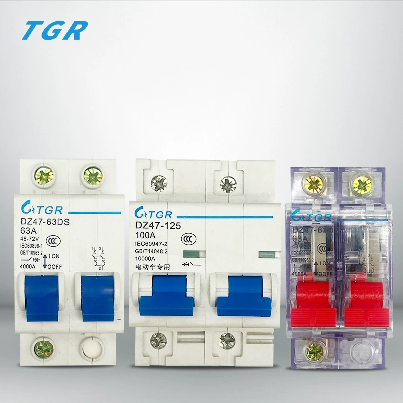 Аксессуары для электромобилей оптом tgr воздушный выключатель двойного источника питания выключатель два-два-выключатель 150a