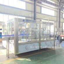 XGF-12-12-4一次性桶旋转灌装机饮用水自动化灌装生产线设备制造