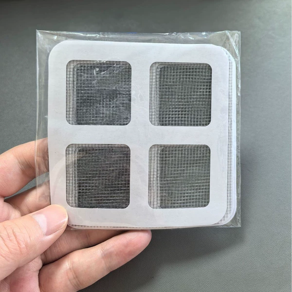 Upgraded square grid floor drain stickers [10 pieces]
