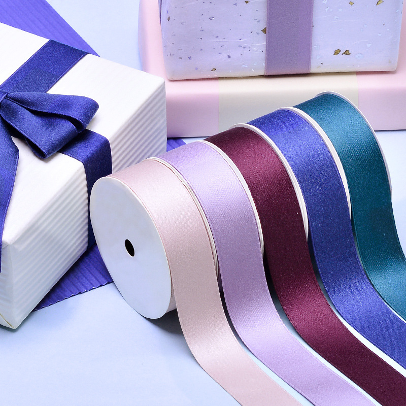 Accesorios para el cabello hechos a mano planos de la marca Cinta de Corea del Sur Accesorios de ropa Cinta de cifrado Yao Ming Cinturón de algodón de poliéster mate de doble cara