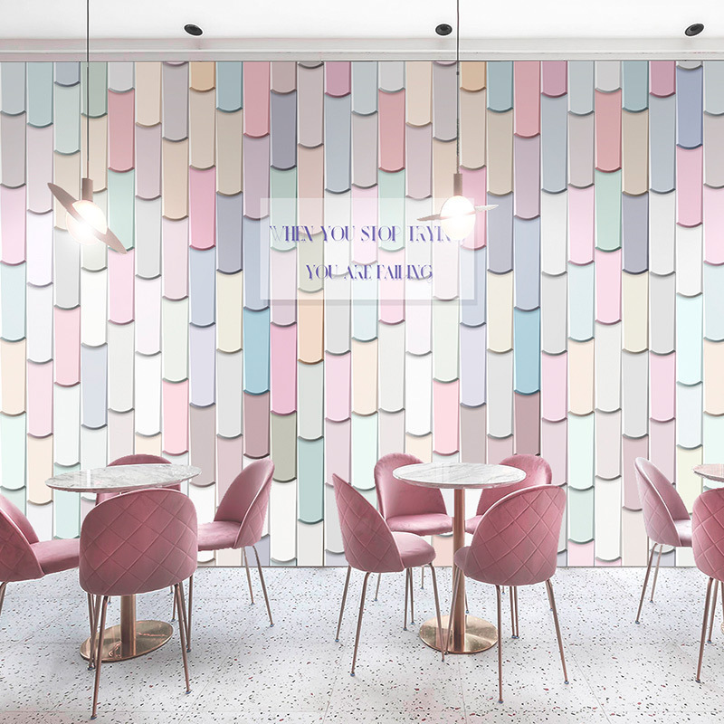 In-Stock Pink Macaron Wallpaper for Nail Salons, Clothing Stores, Wall Coverings, Milk Tea Dessert Shops, and Trendy Background Wall Wallpaper In-Stock Pink Macaron Wallpaper for Nail Salons, Clothing Stores, Wall Coverings, Milk Tea Dessert Shops, and Trendy Background Wall Wallpaper