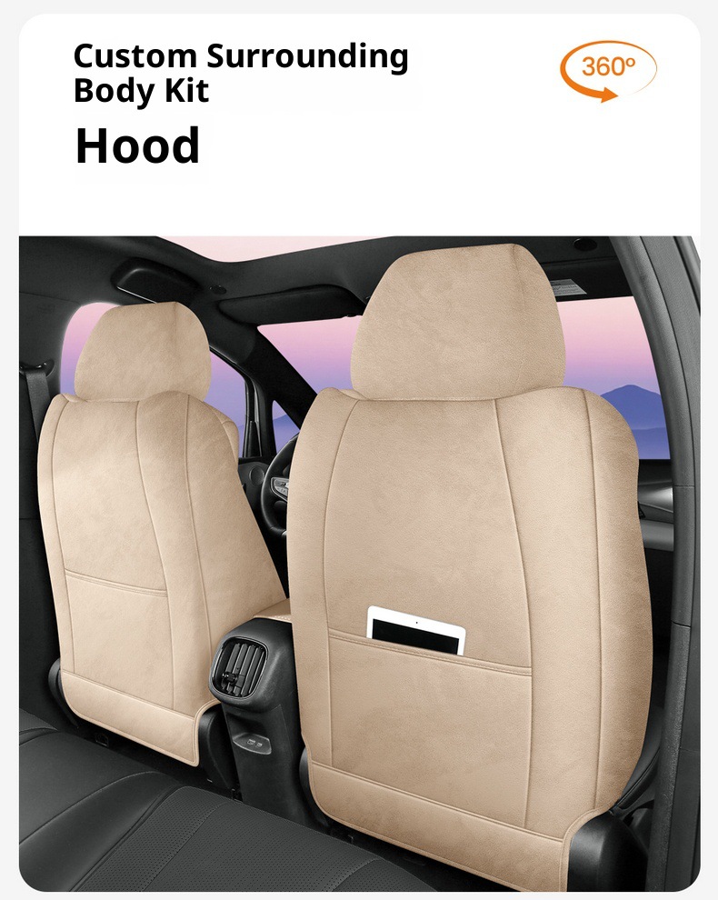 New Dolphin Smart Driving Edition Rams Saddle Car Seat Cushion Overseas Right-Hand Drive Seat Cover Cross-Border Full-Coverage Car Seat Cushion