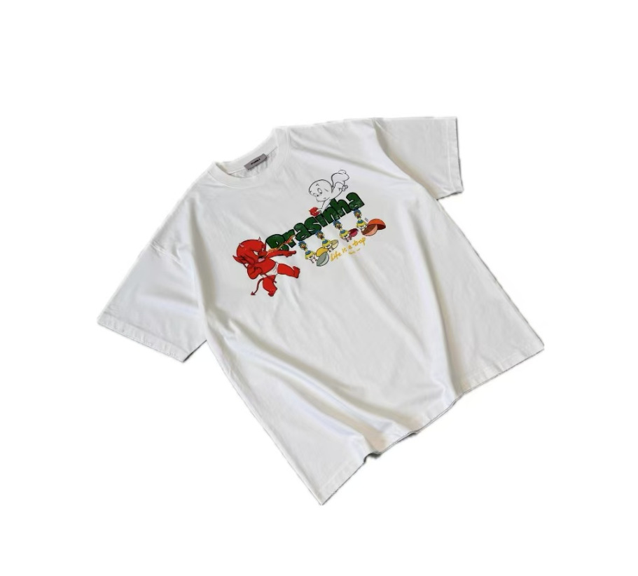 Trendiges Oversized T-shirt Mit Washed-look Und Distressed-effekt_voghion.com