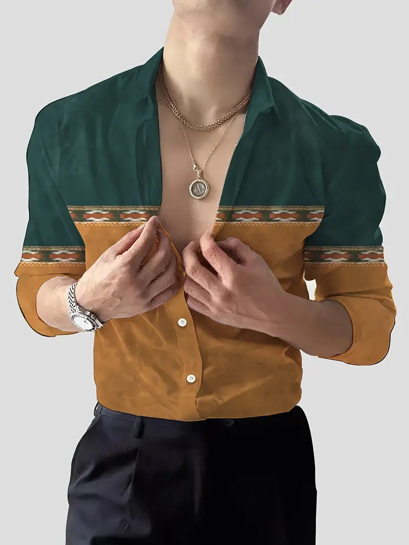 2025 nuevo estilo Amazon comercio exterior casual transfronterizo tendencia de moda salvaje camisa de manga larga de alta calidad MB12