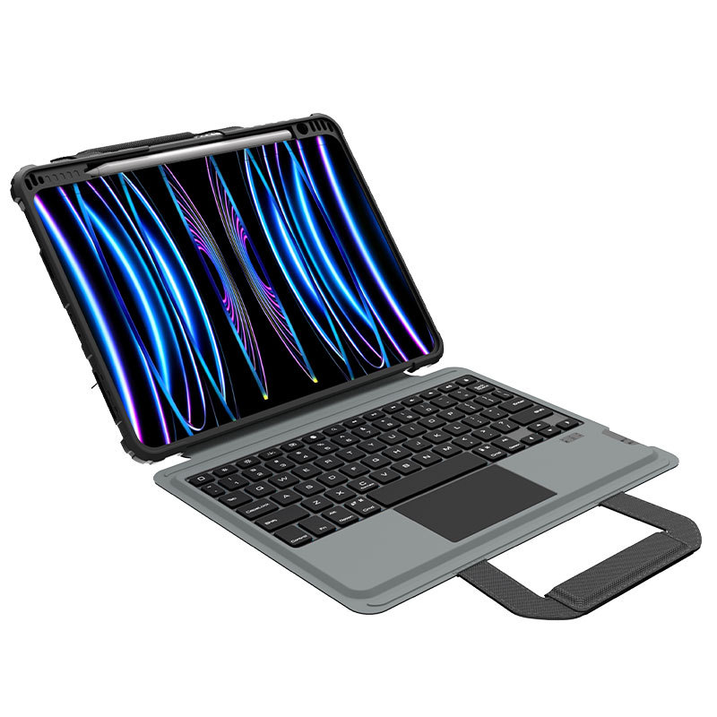 NILLKIN para iPad Air 13 2024 Gafas deslizantes Funda para teclado extraíble 11 2022