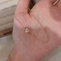 小众新款爱心镭射手链