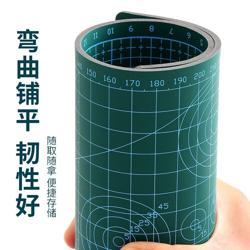 Cutting pad desktop stereotype a3A2 hand account hand-painted paper cutting pvc green soft anti-cut rubber table mat