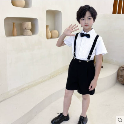 Children's flower boy costume, overall, trousers, suit for early age, dress