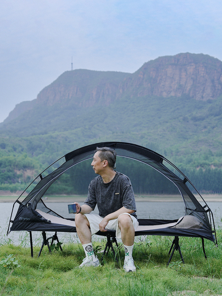 Camping al aire libre camping solo camping