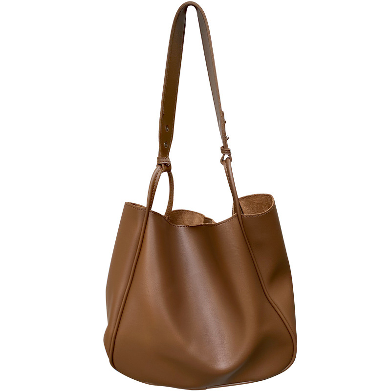 Große Kapazität Damen Neue Trendy Ins Vielseitige Mode Tote für Minderjährige Eine Schulter Unterarm Tasche_voghion.com