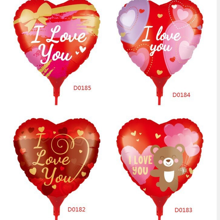 Balloon for St. Valentine's Day heart shaped for mother's day