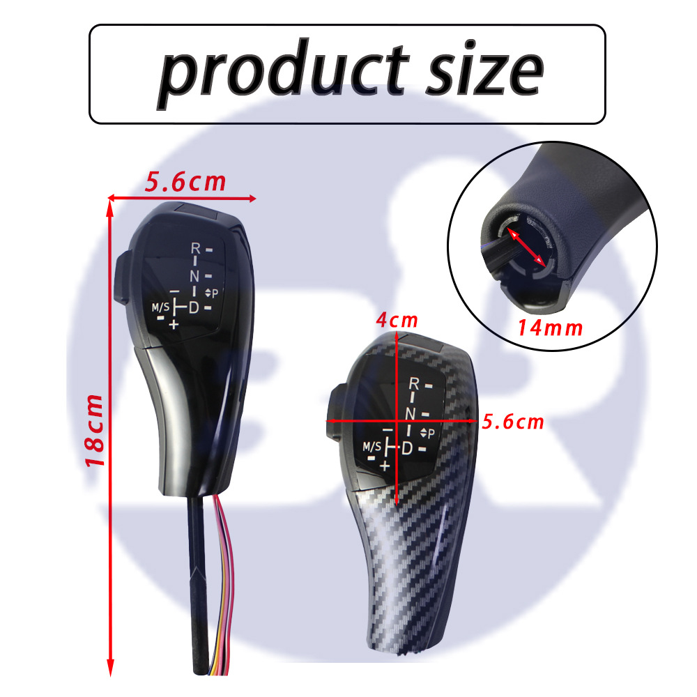 Cross-Border Applicable Bmw Car Modification Parts: Led Gear Shift Knob, Start Button, Gear Shift Replacement