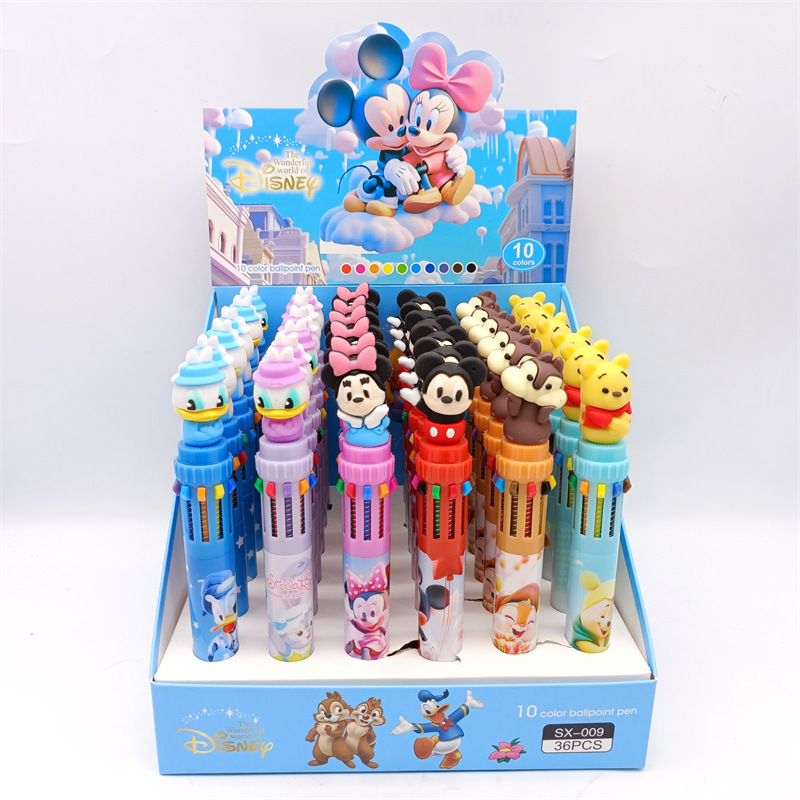 KP - 23006 pony bolígrafo de dibujos animados colección de bolígrafo multicolor adorable niña bolígrafo de bolas estudiantes