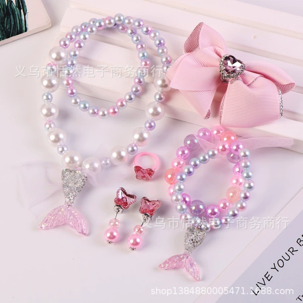 Fuchsia set, gift box, pack, "fish tail" cut, 6 pieces