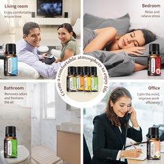 Rose Ocean Lily Essential Oil 10ml Water-Soluble Humidifier Aromatherapy Diffuser