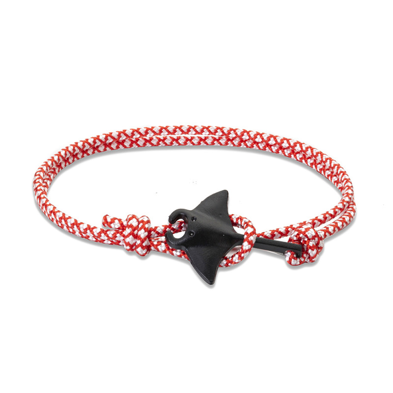 2022 new fashion simple manta ray fish bracelet Macron color lovers bracelet origin supply 2022 new fashion simple manta ray fish bracelet Macron color lovers bracelet origin supply