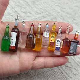 食玩洋酒威士忌小酒瓶树脂 diy手工饰品仿真道具迷你便利店批发