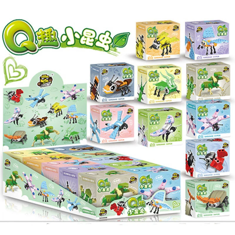 Constructor Toy Building Blocks, Small Particles for Kindergarten, Birthday Gift, Multiple Sets