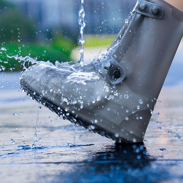 雨靴カバー男女雨の日防水滑り止め靴厚い耐摩耗性シリコン雨靴防雨靴カバーメーカー卸売り|undefined