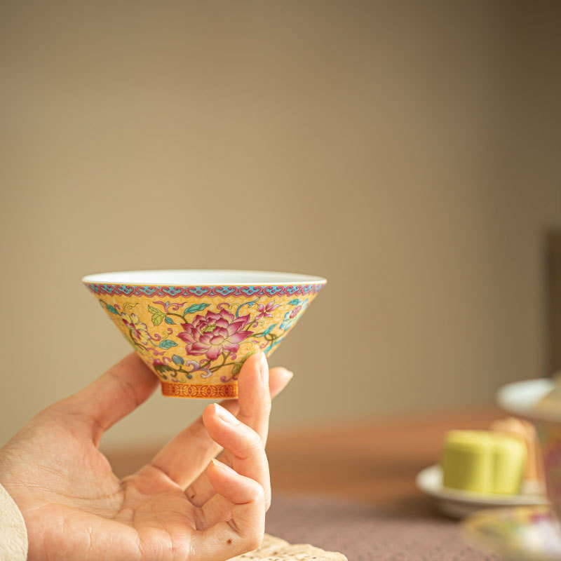 Antique enamel