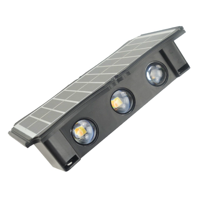 Новый Солнечный настенный светильник, настенный светильник, открытый двор, водонепроницаемый садовый пейзаж, декоративная атмосферная лампа, светящаяся вверх и вниз