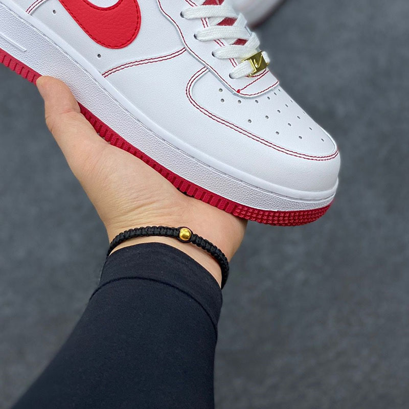 Putian zapatos de la Fuerza Aérea N ° 1 zapatos bajos del tablero superior AF1 zapatos blancos Alta versión AF1 pareja zapatos de hombre y mujer de moda casual