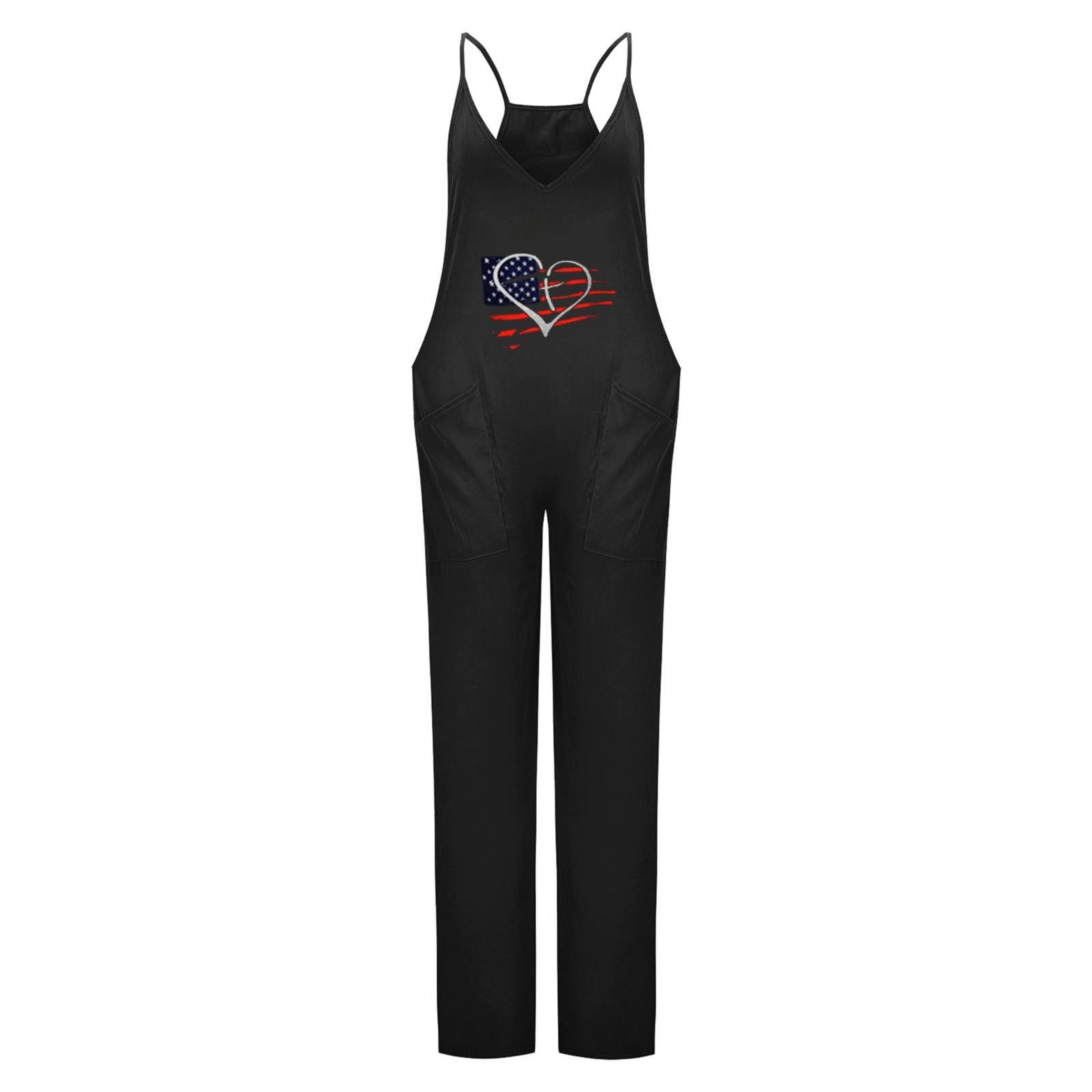 Ropa de mujer europea y americana 2024 verano nuevo estilo Amazon casual bolsillo tirantes de punto pantalones de una pieza pantalones con tirantes mujeres image 31