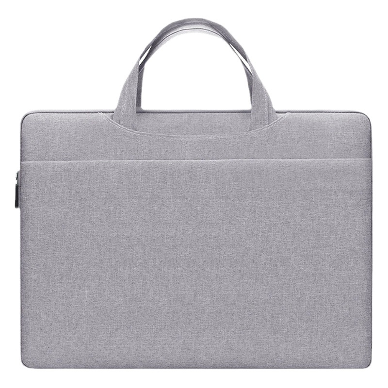 BUBM portable simple solid color laptop bag thickened waterproof 14-inch 15-inch laptop bag