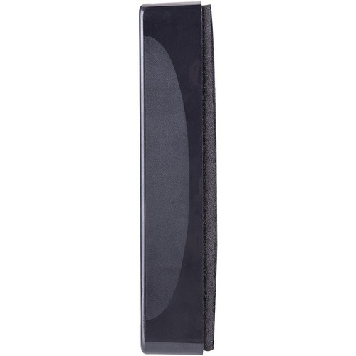 Deli 7834 whiteboard eraser blackboard eraser magnetic adsorbable glass plate plastic magnetic velvet cloth eraser office supplies
