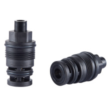 阀芯外螺纹 23mm按键切换分水（一进两出）可搭配装饰圈盖