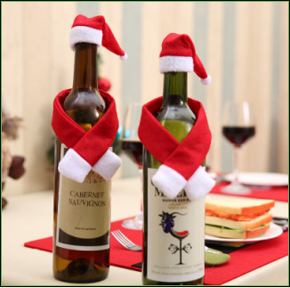 O3-3 Non-woven scarf wine bottle cover