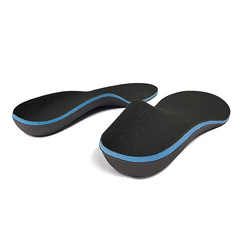 Black Correction Insole EVA Flat Foot High Arch Correction Insole Orthopedic Insole