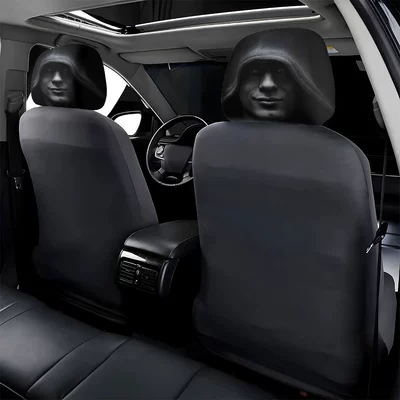 Universal seat cover Mysterious Figure Print, Can Be
