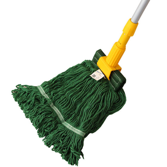 White Cloud AF01450 toothed water mop suit property cleaning cotton mop removable wax mop floor mop