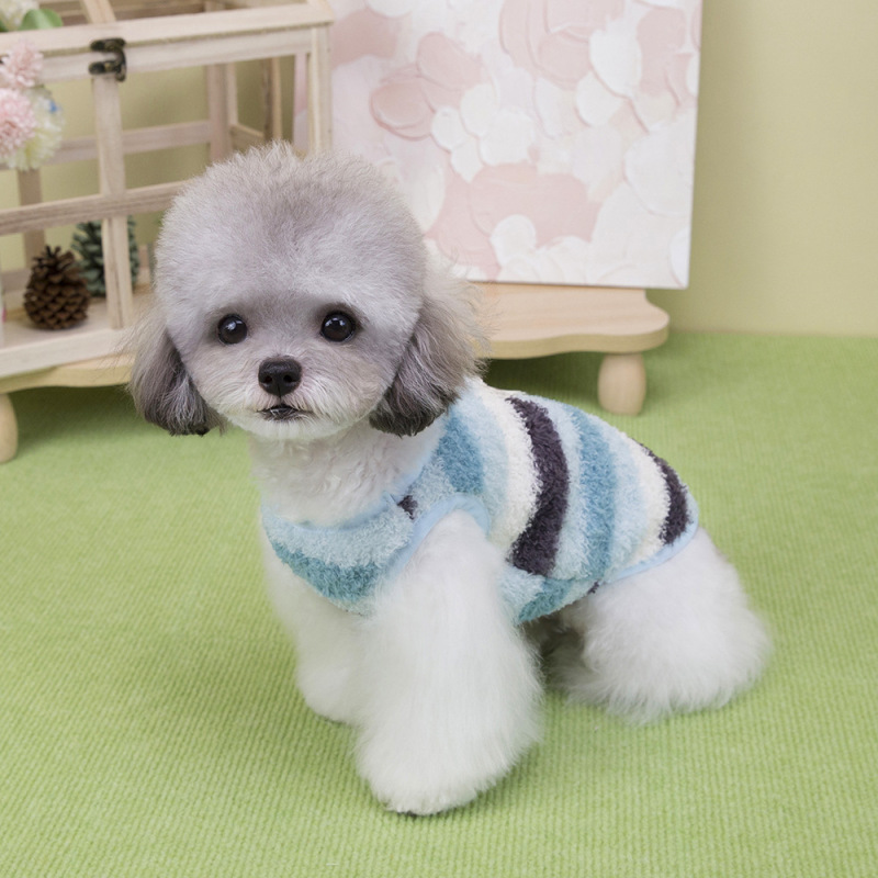 宠物衣服狗猫服装批发宠物厂家小型犬小狗衣服25彩虹绒背心|undefined