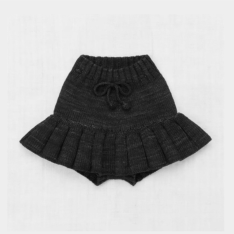 Carbon black culottes / 90cm